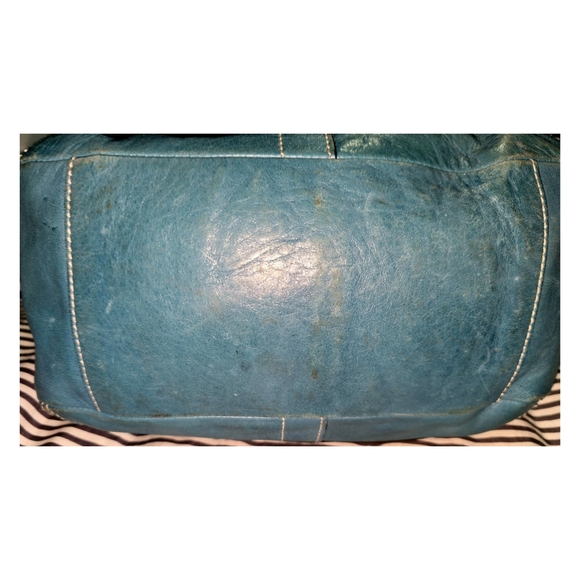 Coach ERGO Legacy Teal Leather 65th Anniversary Edition Ergo Tote Bag - Picture 4 of 7